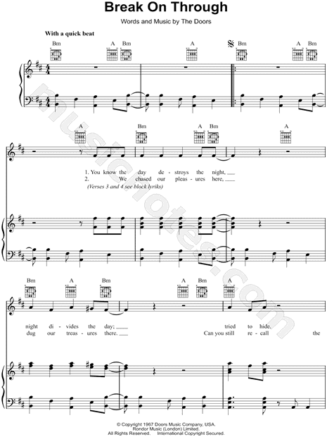 Break on Through (To the Other Side)
