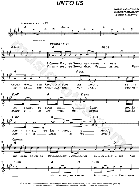 Unto Us