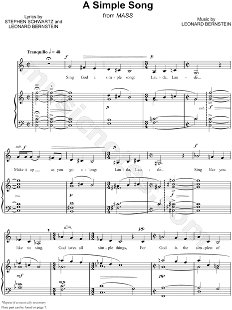 A Simple Song