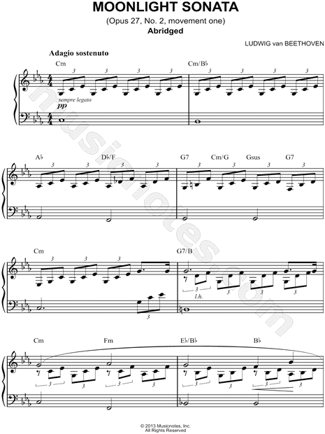 Moonlight Sonata (Abridged)