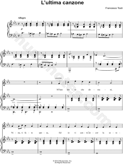 L'Ultima Canzone