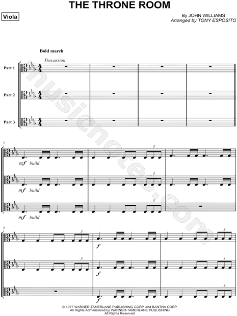 The Throne Room - Viola Trio