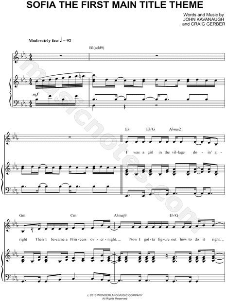 Sofia the First Main Title Theme