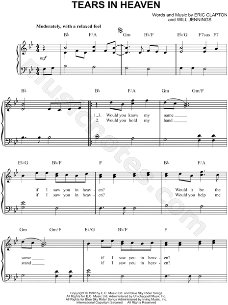 Tears in Heaven