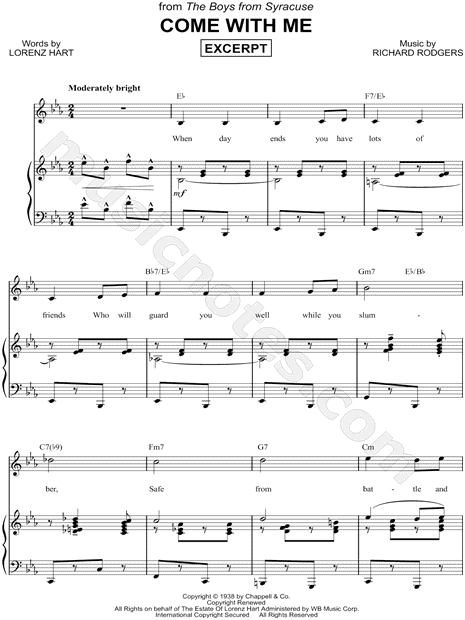 Come with Me [Excerpt]