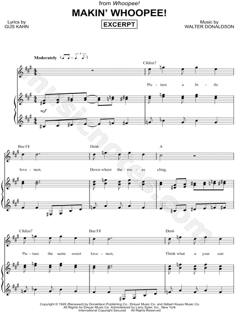 Makin' Whoopee! [Excerpt]