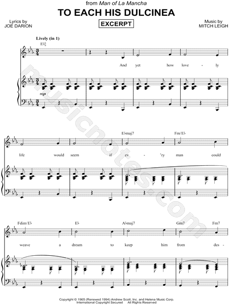 To Each His Dulcinea [Excerpt]