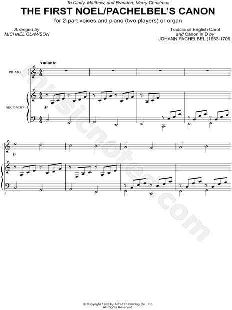 The First Noel / Pachelbel's Canon