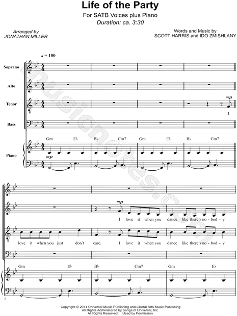 Life of the Party (SATB)