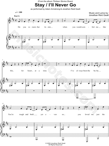 Stay / I'll Never Go