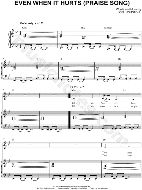 Even When It Hurts (Praise Song)