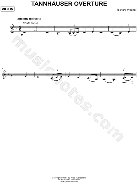 Tannhäuser Overture [Theme Excerpt]