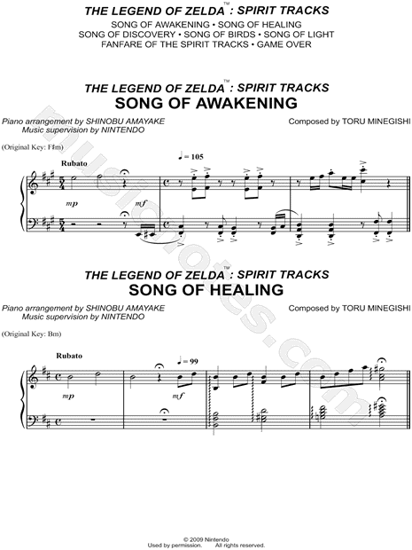 The Legend of Zelda™: Spirit Tracks™ (Selected Themes)