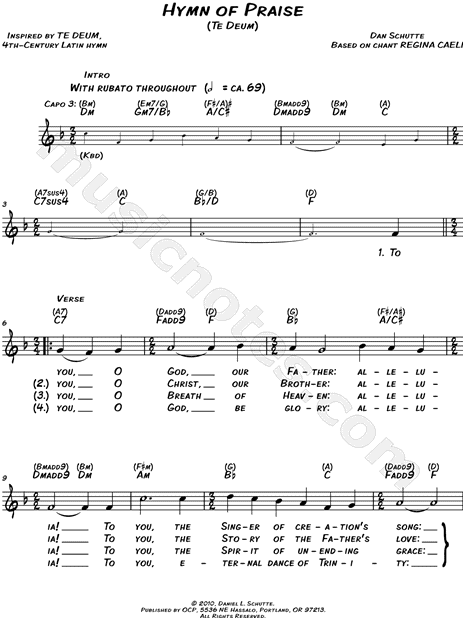 Hymn of Praise (Te Deum)