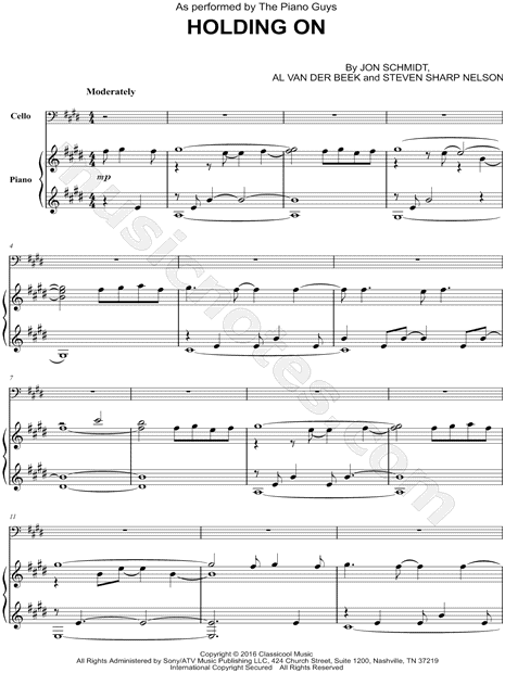 Holding On - Cello & Piano