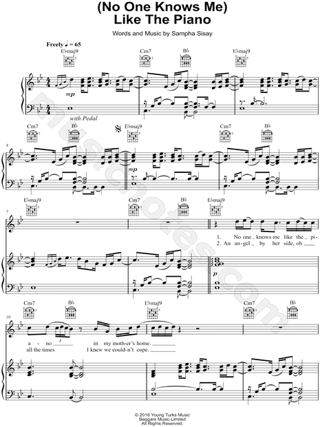 (No One Knows Me) Like the Piano