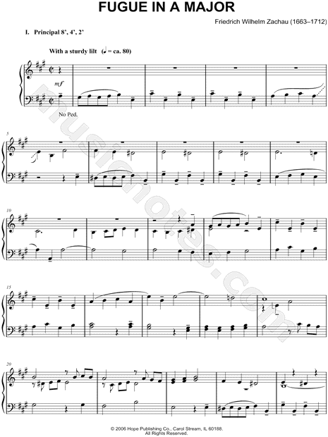 Fugue in A Major