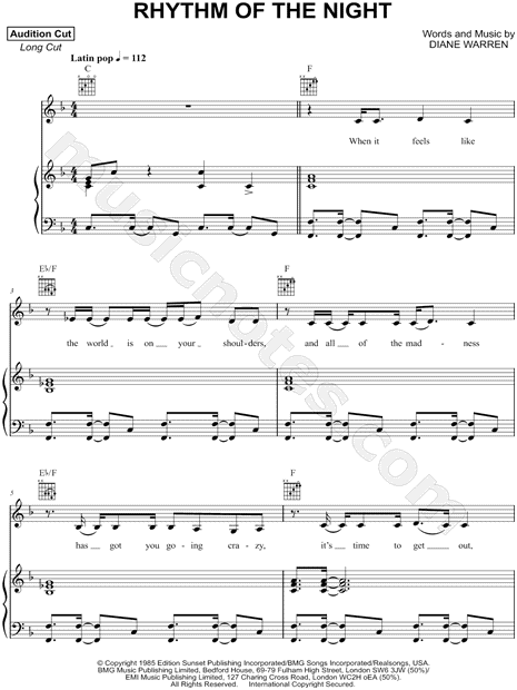 Rhythm of the Night