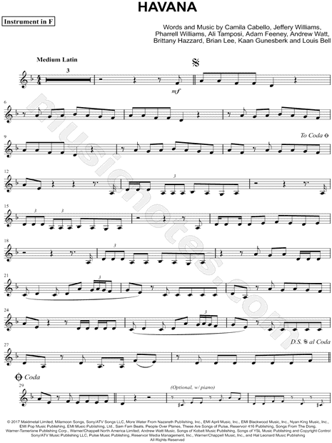 Havana - F Instrument