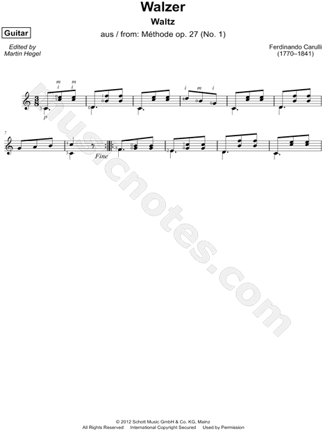 Waltz, Op. 27 No. 1