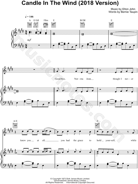 Candle in the Wind (2018 Version)