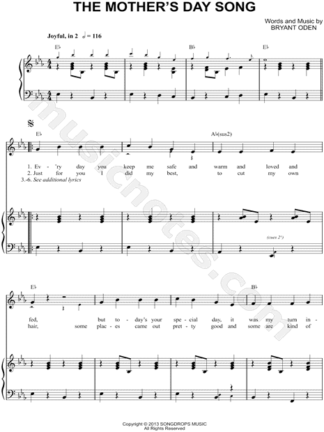 The Mother's Day Song