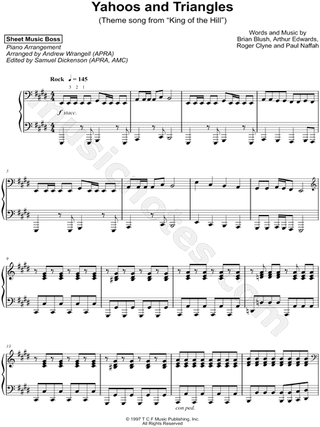 Theme from King of the Hill (Yahoos and Triangles)
