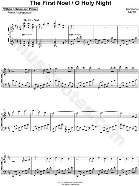 The First Noel / O Holy Night
