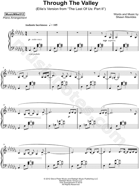 Through the Valley (Ellie's Version)