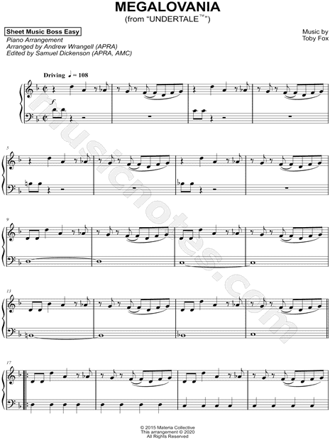 Megalovania [easy]