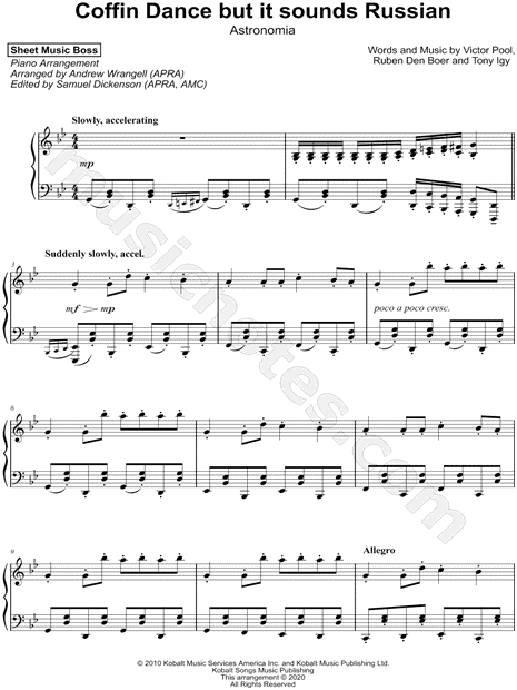 Coffin Dance but it sounds Russian