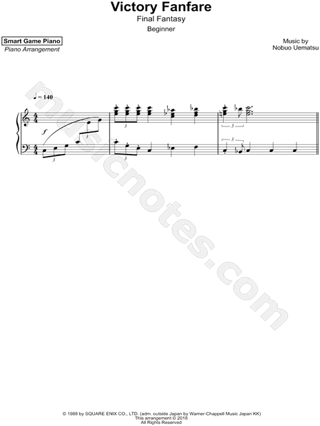 Victory Fanfare [beginner]