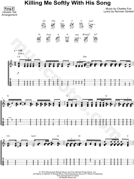 Killing Me Softly with His Song