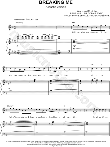 Breaking Me (Acoustic Version)