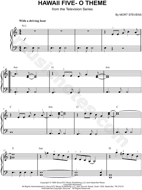 Hawaii Five-O Theme