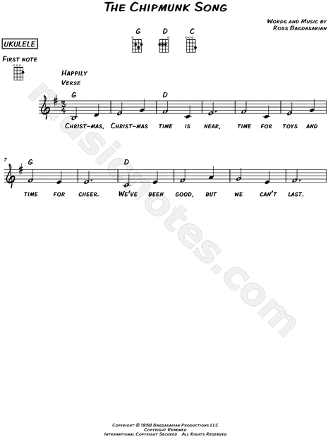 The Chipmunk Song