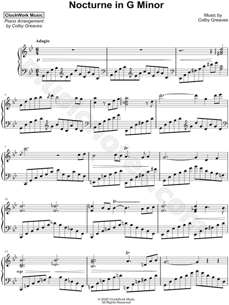 Nocturne in G Minor