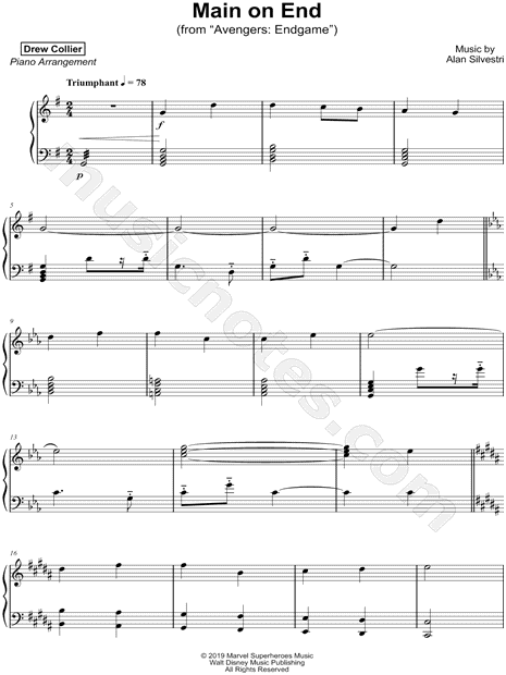 Avengers: Endgame Main Theme (Main on End)