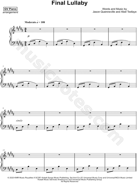 Final Lullaby