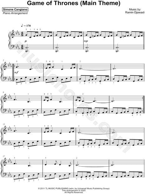 Game of Thrones (Main Theme)
