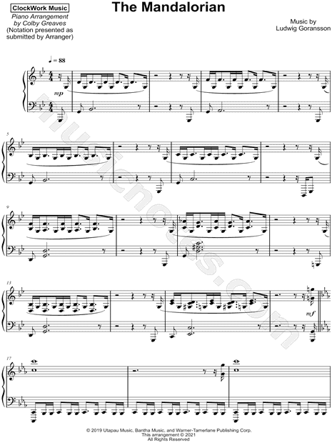 Star Wars: The Mandalorian (Main Theme)