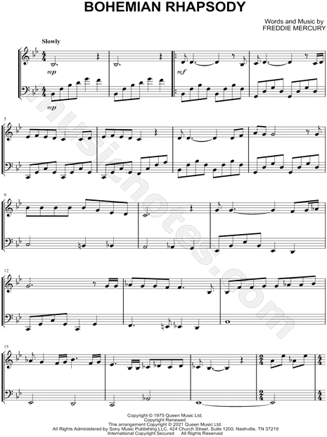 Bohemian Rhapsody - Violin & Cello