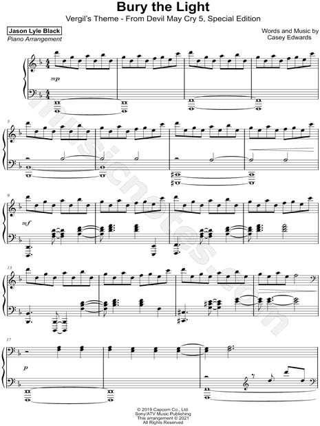 Bury the Light (Vergil's Battle Theme)