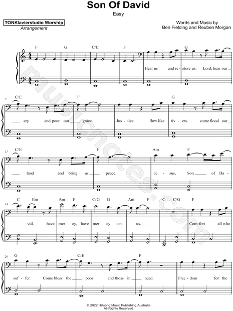 Son of David [easy]