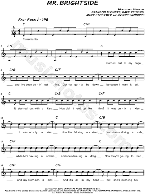 Mr. Brightside - The Killers