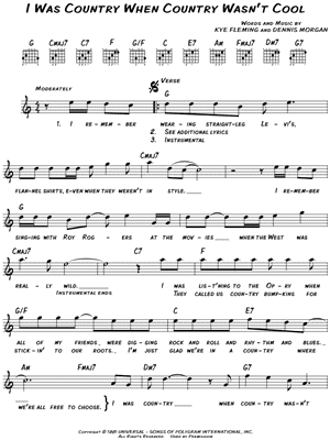 I Was Country When Country Wasn't Cool