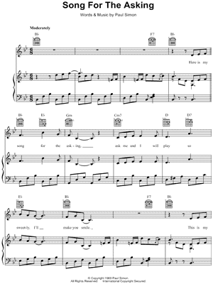 Song for the Asking