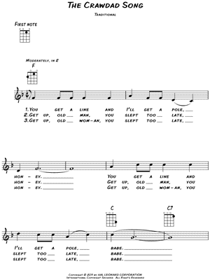 The Crawdad Song