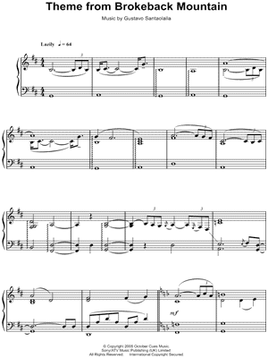 Theme from Brokeback Mountain