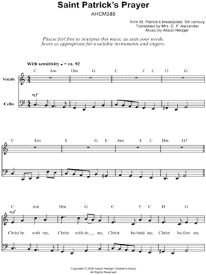 Saint Patrick's Prayer